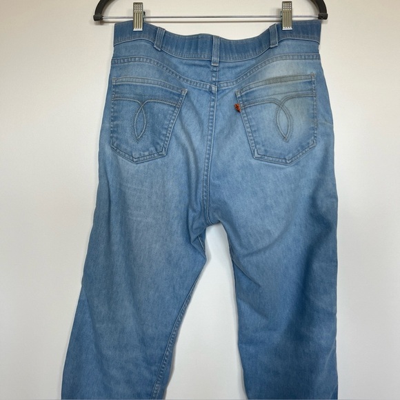 Vintage Levi's 530 with A Skosh More Room W32xL28 Blue Jeans-Orange Tab- USA - Picture 3 of 10